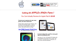 Desktop Screenshot of freeipad.mytechnonews.com